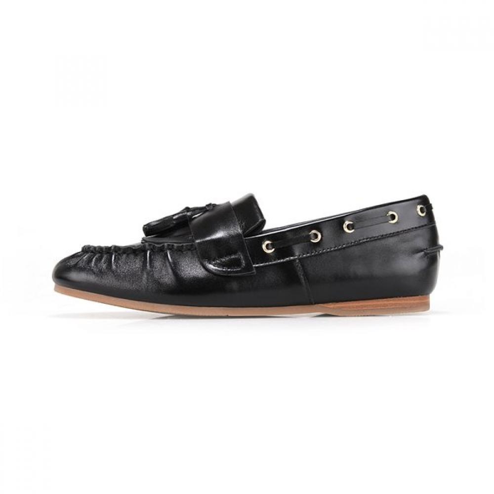 Barbara LambSkin Trendy Women S Loafer 1cm Bbj124bk