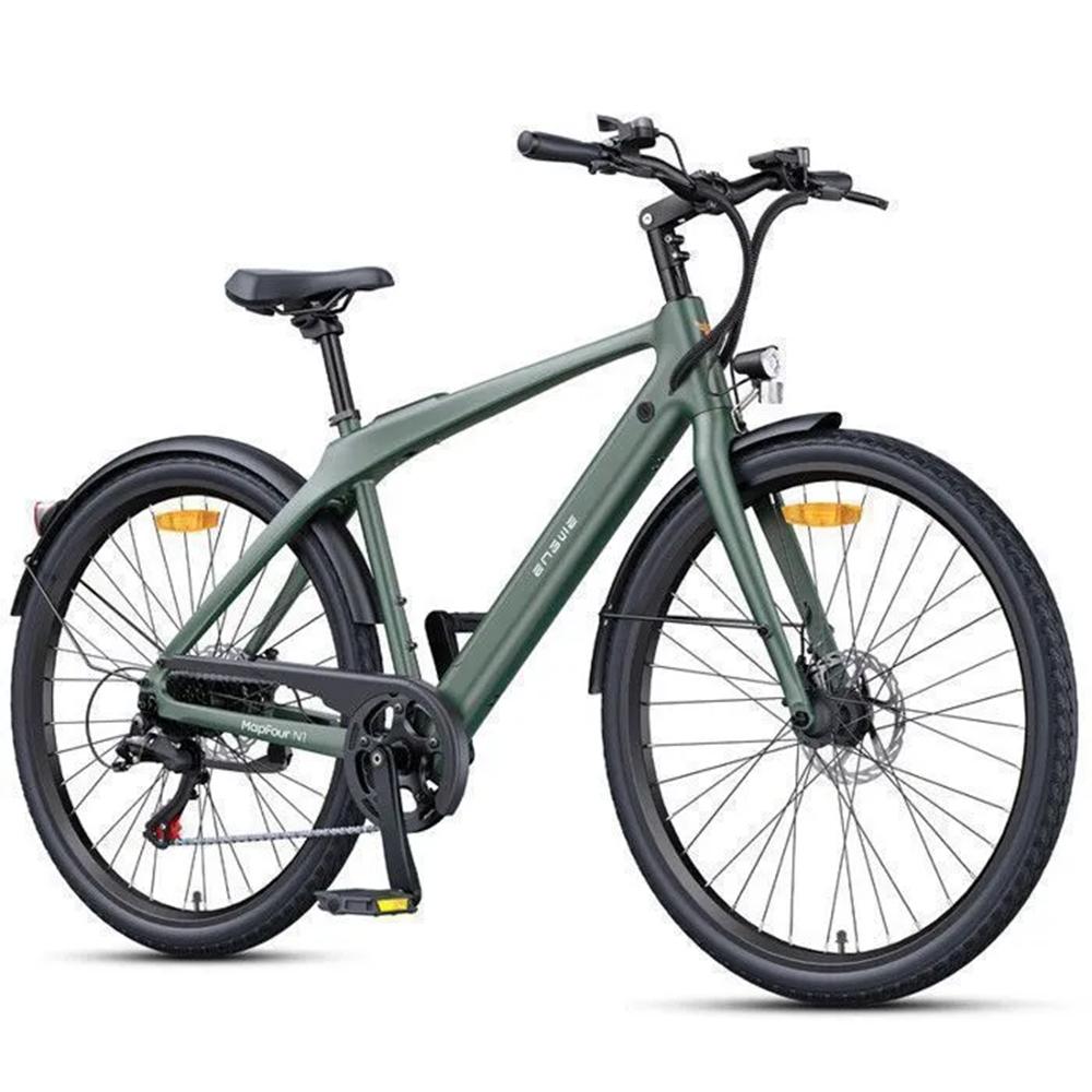 ENGWE N1 AIR 250W Electric Bike, 100km Range, Carbon Fiber Frame, 15.6kg Lightweight, Torque Sensor, IPX5 Waterproof