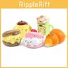 Foodthemed Resin Diorama With Cartoon Pompompurin Pudding And Burger Bread For Gift Decor