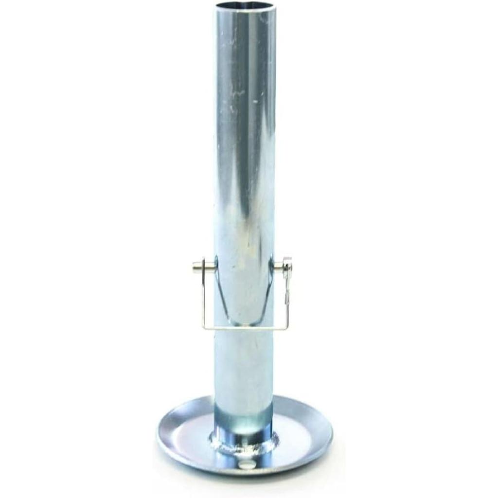 Drop Leg Foot Stand with Pin Modern A-Frame Style RV Jacks - Fits Most 2K to 5K Jacks