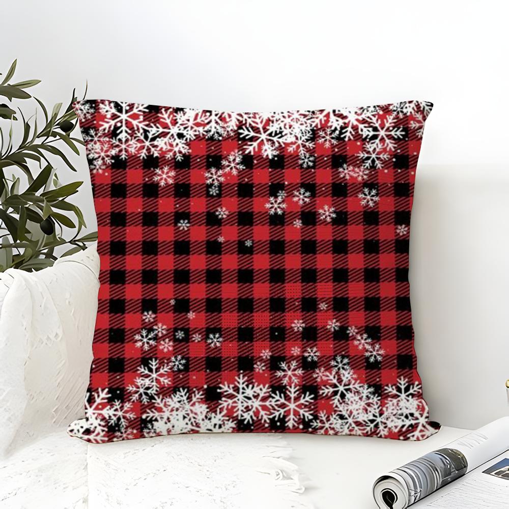 Snowflakethemed winter home decor pictures Pillow Case linen pillow case sofa home decor cushion cover cushion cove