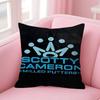 SScotty CCameron Maple Design Cushion Cover Happy Autumn Harvest Decor Holiday Decorati Pillow Cover