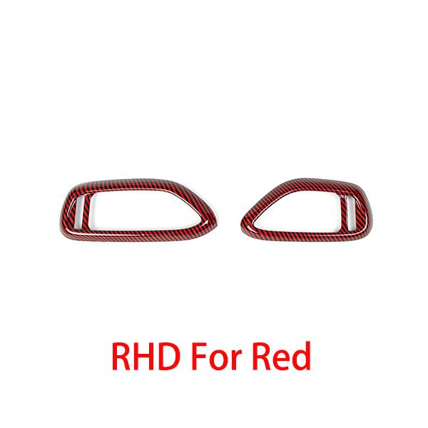 LHD/RHD For Hyundai I30/I30 N 2017-2025 Car Tuning 2PCS Front Both Side Air Outlet Vent Cover Trim Interior Parts