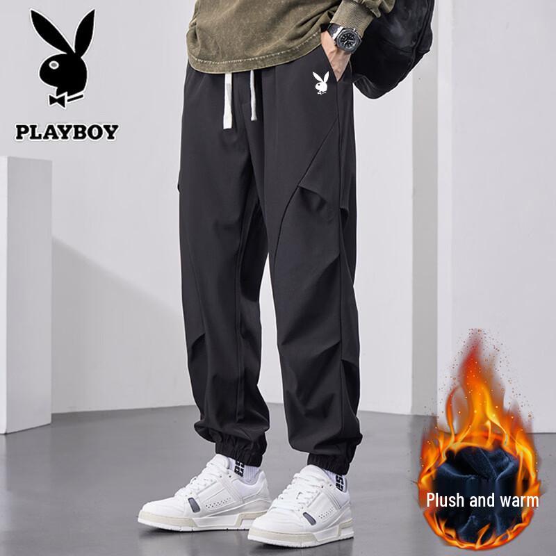 PLAYBOY Мужские повседневные спортивные штаны для джоггеров