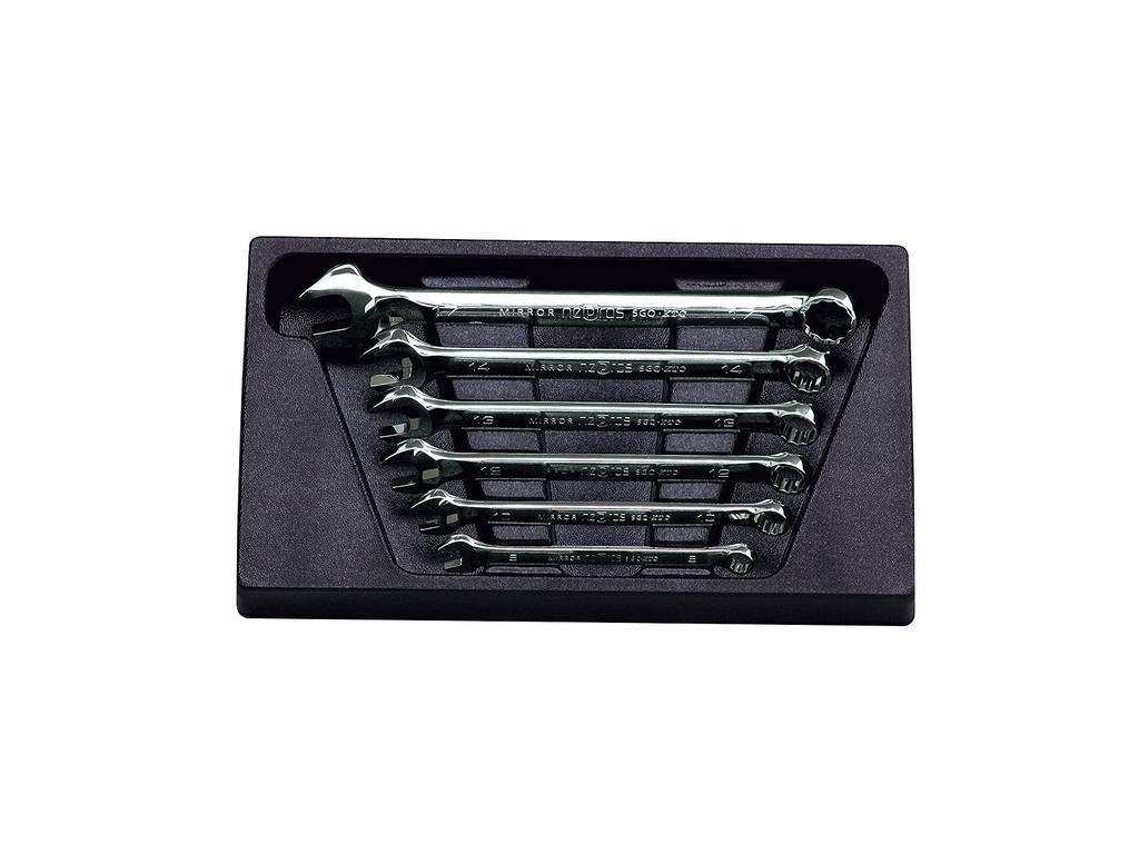 Kyoto Machinery Tools Nepros Combination Wrench Set NTMS206 (KTC)