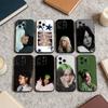 Певица B-Billie Чехол для телефона для iPhone 16,15,14,13,12,17,Pro Max,Plus Силиконовый Черный Чехол