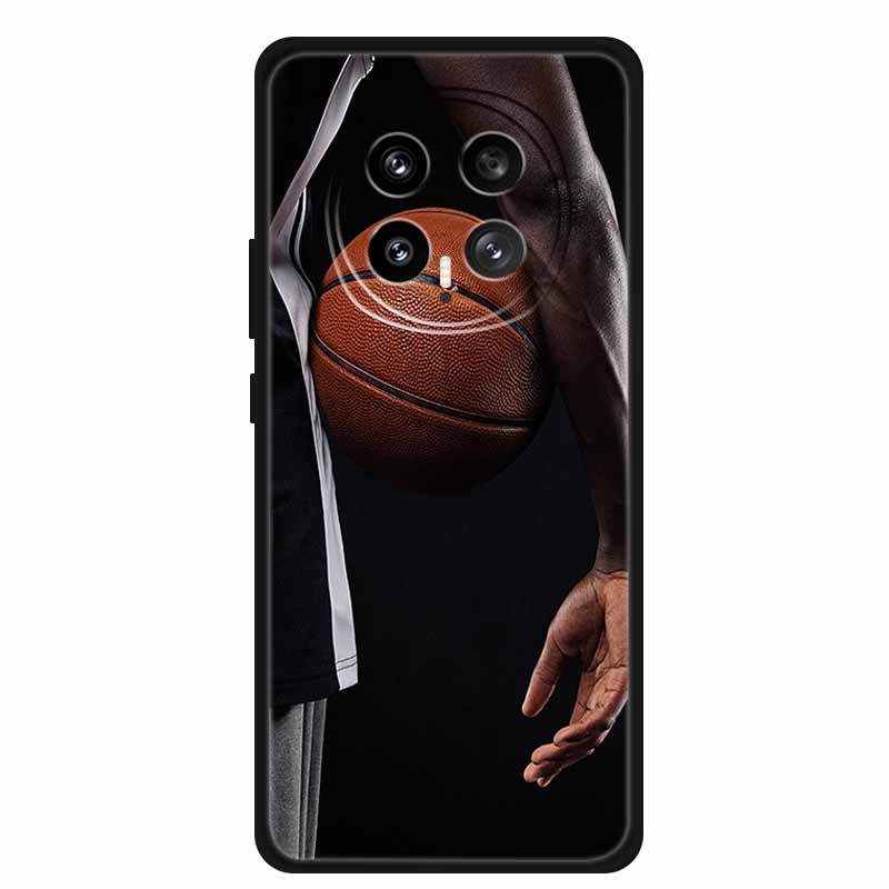Защитный чехол для мобильного телефона For Honor Magic8 5G, с цветочным рисунком, мягкий, черный силикон, задняя крышка для Honor Magic 8 2025, чехол Funda