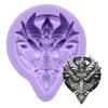 Dragon for Head Fondant Silicone Mold Animals Dragon Baking DIY Mouss Mould Fondant Chocolate Pudding Jelly Cake Resin M