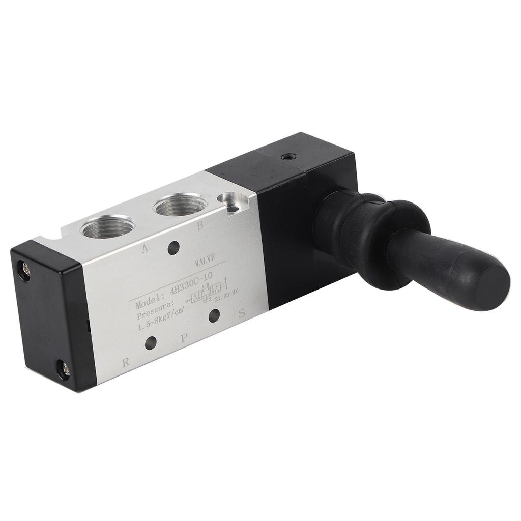 Pneumatic Manual Control Valve 5 Port 3 Position Hand Lever Valve 0.0.8Mpa (4H230C-08)