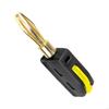 Gold Plated Contacts 4mm Banana Connector No Solder Banana Plug  Electronic Classroom Experiments