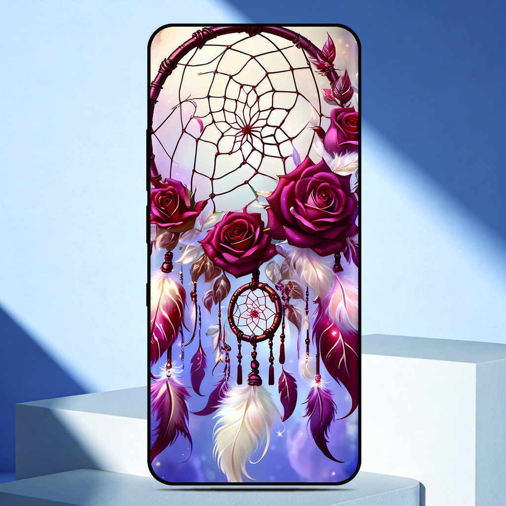 Rose Dream Catcher Phone Case For Motorola Moto G86 Power 5G Painted Back Cover For Moto G75 TPU Soft Fundas Customized Photo
