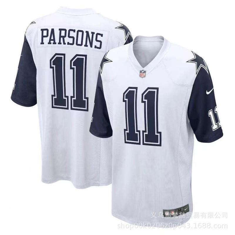 Dallas Cowboys NFL Football Jersey Men Short Sleeve Cotton Blend Team Sport Uniform Rugby Basketball Training
