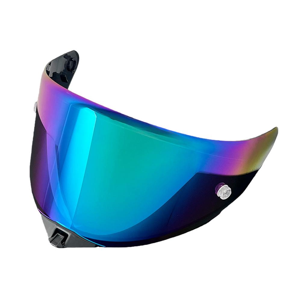 TT REVO High-Def Electroplated Lens for Day/Night Use with UV Protection – Fits TT REVO Motorcycle Helmet.