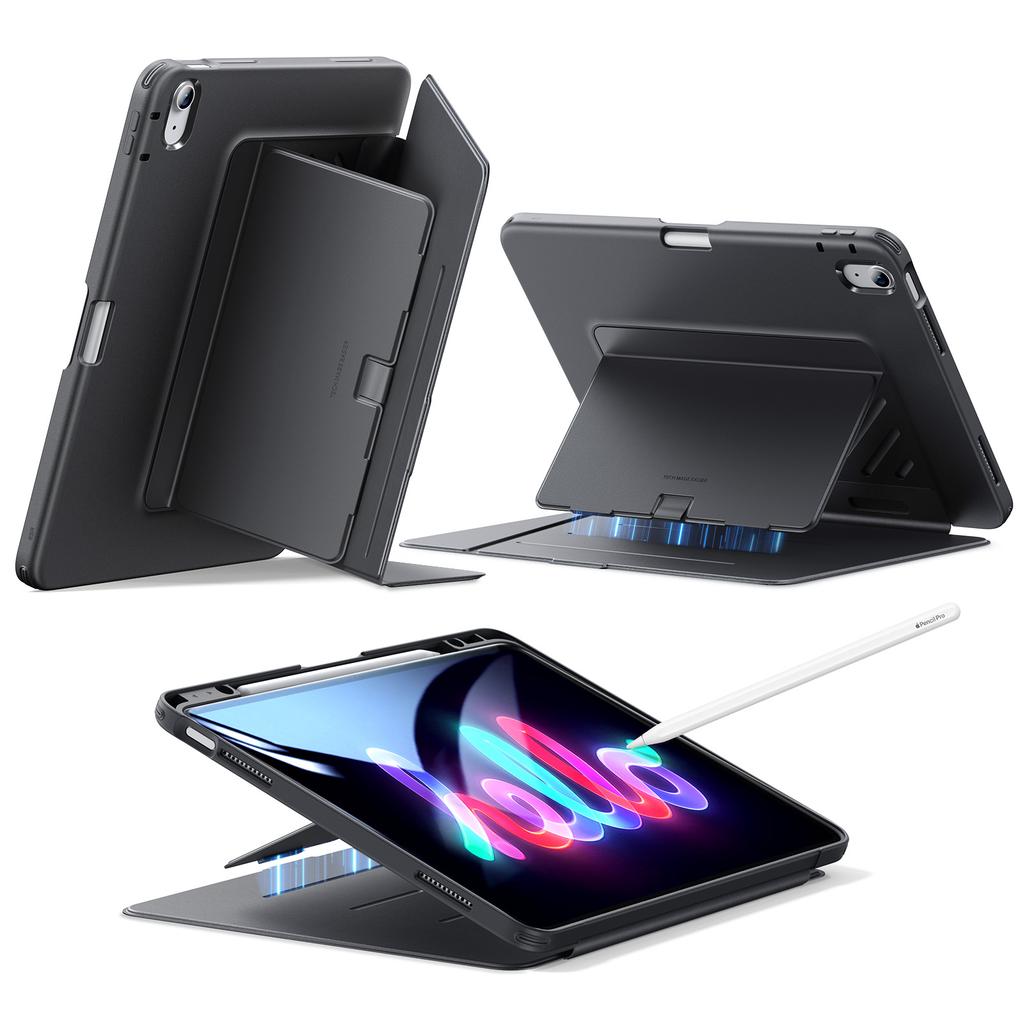 Чехол ESR для iPad Air 13/11 дюймов M4/M3/M2 (//) Мощный магнитный чехол для iPad Air 5-го/4-го поколения (/)Автоматическое пробуждение