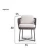 OEING Outdoor Wicker Patio Armchair