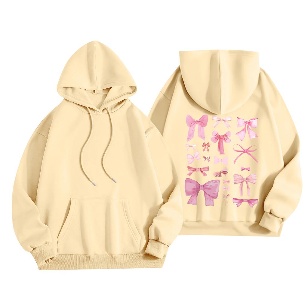 Женская мода, женский легкий пуловер с длинными рукавами и карманами, толстовка с капюшоном в стиле консервативного стиля