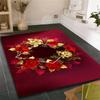 Модные современные коврики с узором золотой розы для комнаты, спальни, напольный коврик, ковры и ковры для дома, гостиной