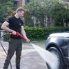 Мойка высокого давления 3-в-1, 5000 PSI, с удлинительной трубкой, 5 насадками и адаптером M22, 40 дюймов, для автомобиля/сада/полива