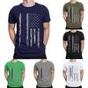 Mens Independence Day T-Shirts, Men's USA Flag Graphic T-Shirts Short Sleeve American Patriotic Vintage T Shirt