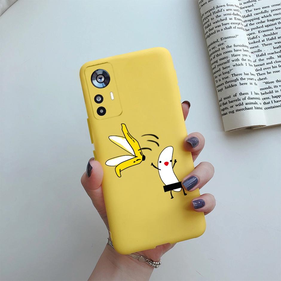 For Xiaomi 12T Case On Xiaomi 12T Pro Back Cover Cute Cartoon Silicone Soft TPU Protective Bumper For Xiaomi 12Tpro Phone Fundas