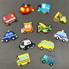 1 Set PVC Fridge Magnet Cars for Children Kids Early Education Toys Cute Magnets for Refrigerator Decor Magnetic Cartoon Vehicle