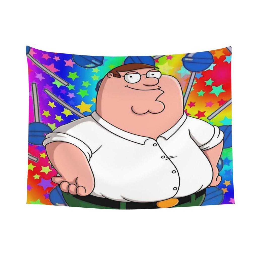 Familys Guys Anime Tapestry Bohemian Fabric Wall Hanging Peter Wall Decor Table Cover Art Wall Blanket