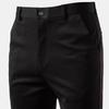 Men's Winter Elastic Thickened Formal Trousers - Velvet-Lined, Straight-Cut, Light Business Casual Pants.