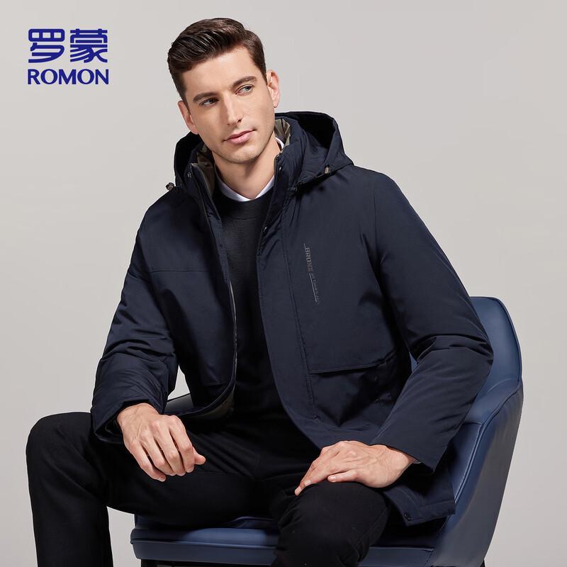 ROMON Men's Winter Hooded Padded Jacket ZH8521