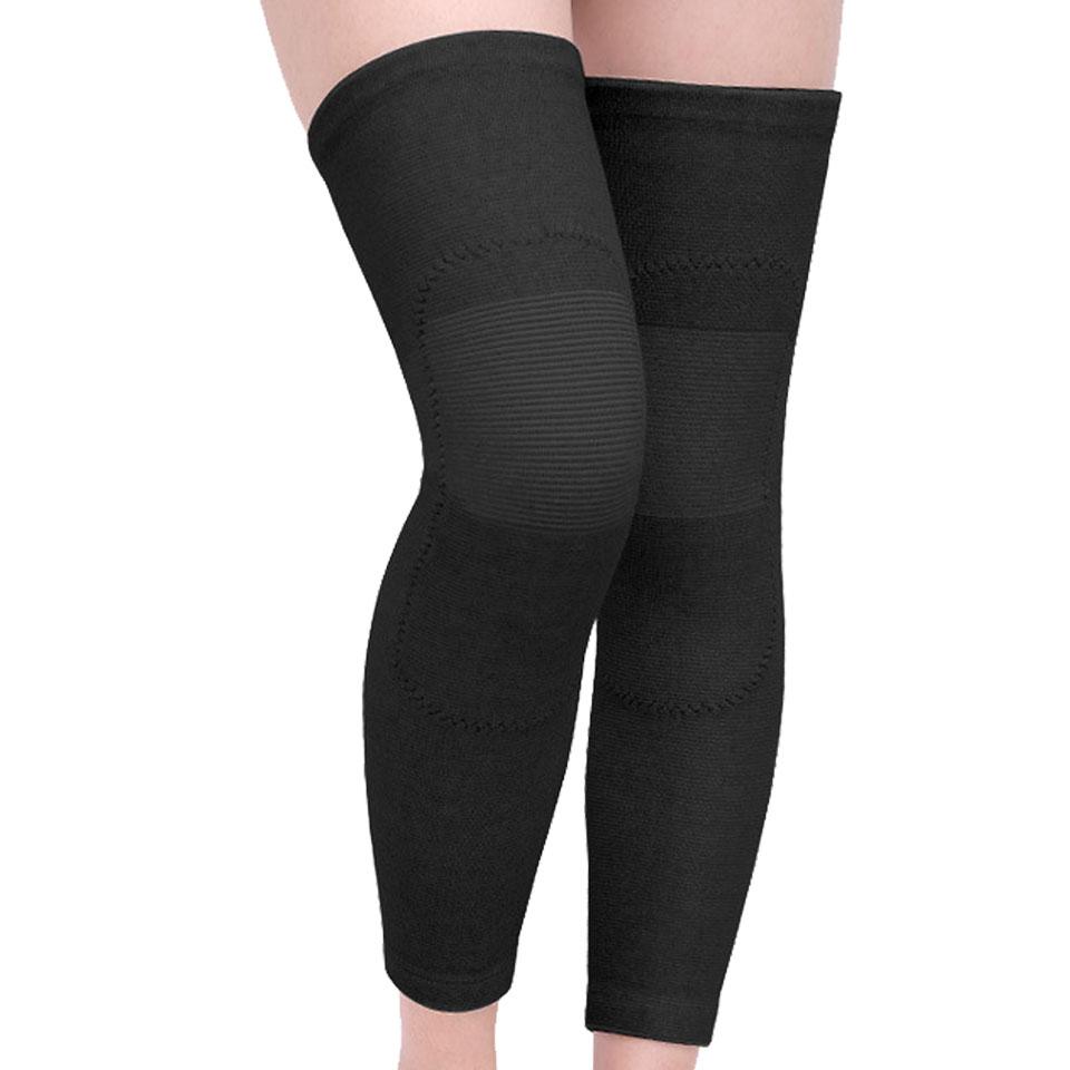 1 пара длинных наколенников для голени, наколенники, теплая поддержка, высокая эластичность, облегчение артрита, защита колена для спорта и отдыха на открытом воздухе