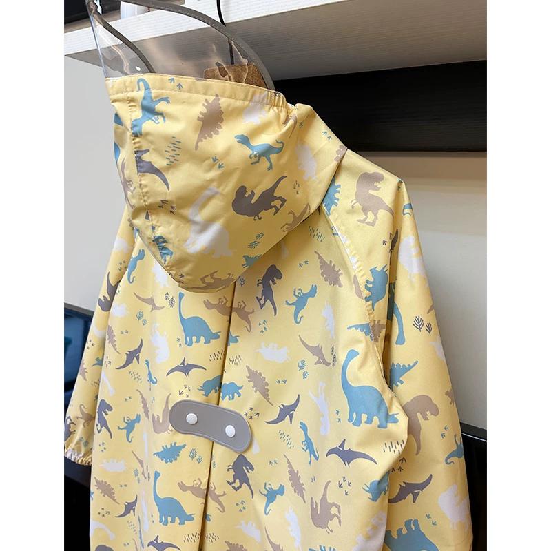 Children's Raincoat for Boys and Girls, with Backpack Space, 2026 New Model, Full-Body Rain Poncho for Elementary School Students