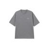Solid Color Crew Neck Casual Pullover Short Sleeve T-Shirt Men Tops Gray FN5983-091