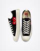 Comme des Garçons PLAY x Converse Chuck 70 Low 'Черный' 2023