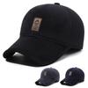 Autumn Winter Men's Hat Velvet Thick Ear Protection Baseball Cap Cycling Windproof Warm Baseball Cap