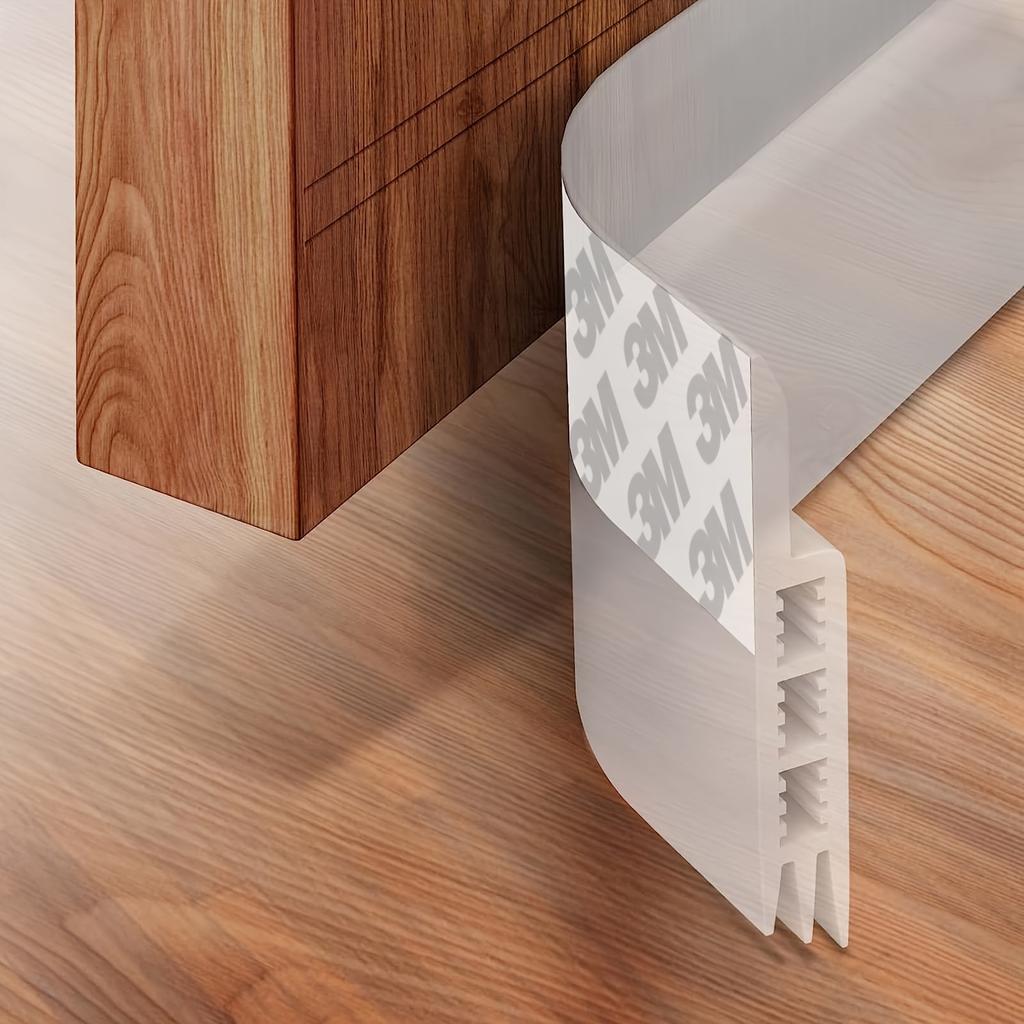Universal Door Draft Stopper - Weatherproof, Noise & Dust Blocker for Interior/Exterior Doors & Garage Windows.