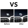 82мм 2-контактный / 3-контактный логотип к 50-летию BMW X1 X3 X5 X7 F30 F20 F10 E28 E36 E46 E53 E90 E93 E87 логотип крышки двигателя логотип багажника