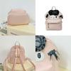 Sanrio Kuromi And My Melody Cartoon Pu Leather Backpack With Large Capacity For School And Daily Use