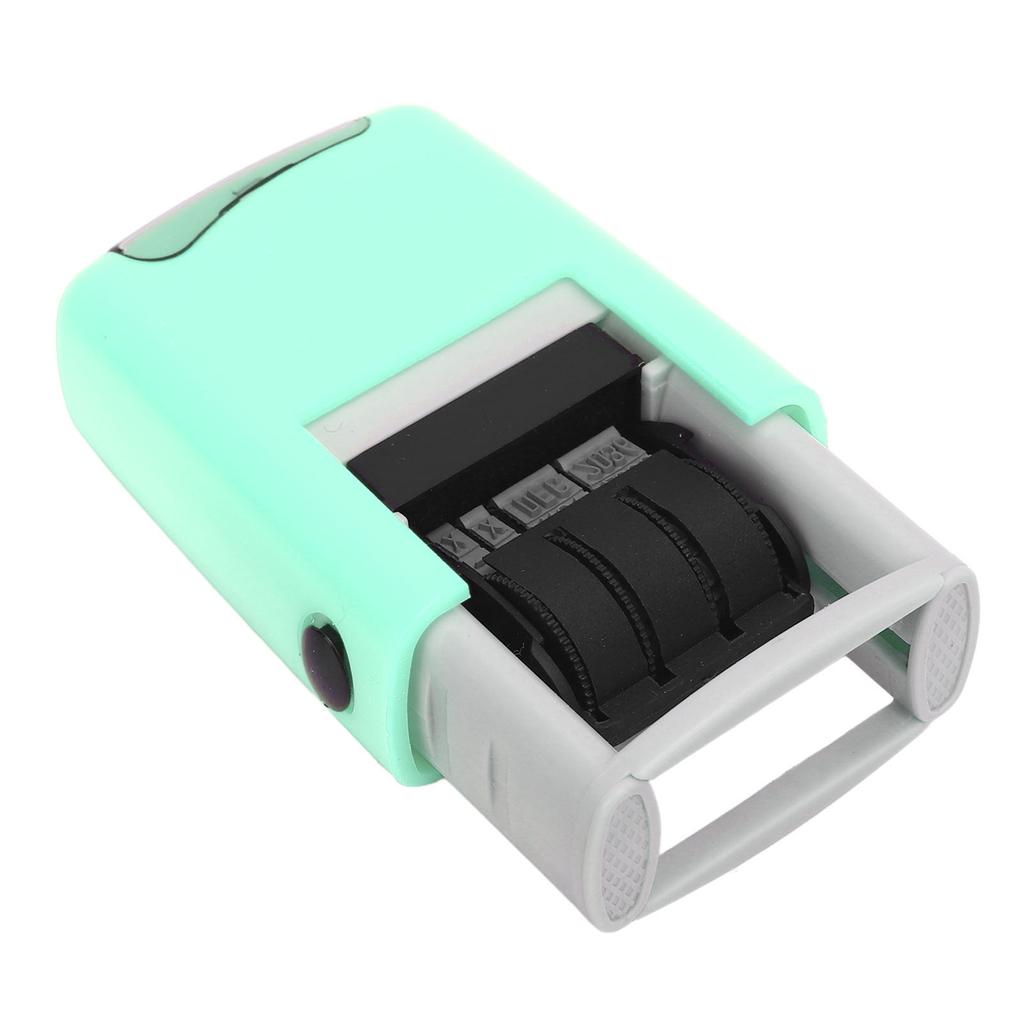 25x2.8mm English Date Stamp Clear Stamping Quick Drying Date Stamp for Study Work Life