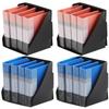 NOLITOY Dollhouse Mini File Set of Plastic Miniature Office Desk Mini Document X X Folders, 4, Accessories, Decor, Organizer, 1" 0.9" 0.8"