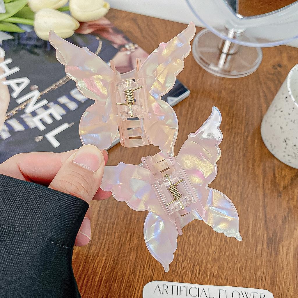 Butterfly Catch Clip Magic Mermaid Catch Girl Hair Accessories Plate Hairpin Shark Clip