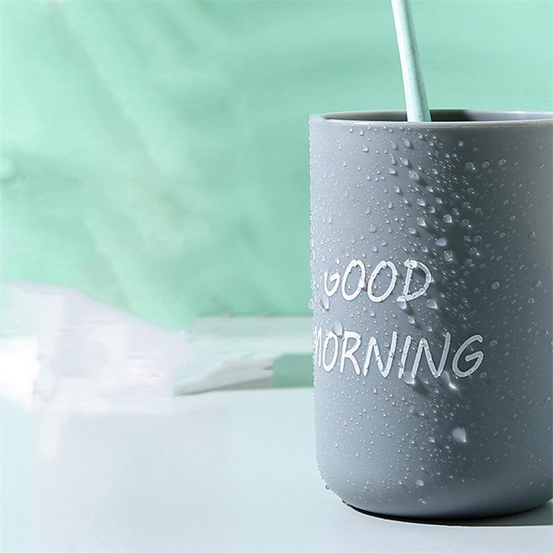 Storage Bathroom Tumblers Toothbrush Cups Plastic Gadgets Bathroom Cup Unbreakable Home Supplies Home Supplies