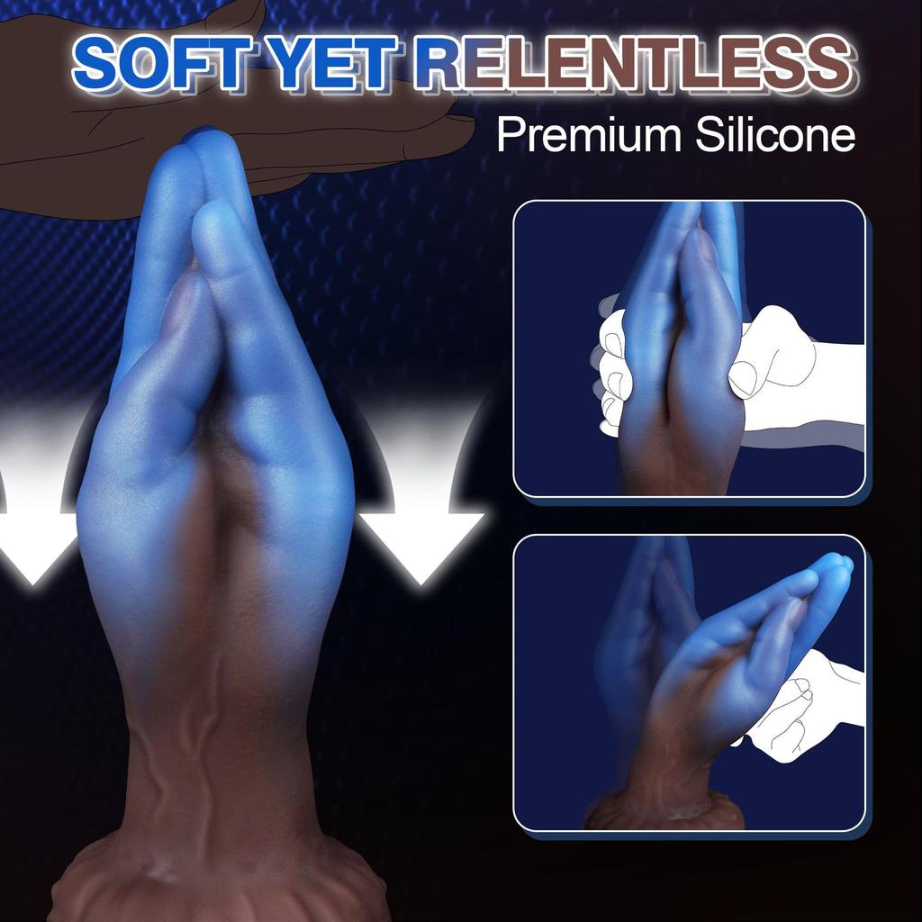 Реалистичный гигантский кулак - Большой анальный дилататор Секс-игрушка