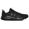 Under Armour Charged Assert 9 Comfortable Sports Fashion Fabric Low Top Running Shoes Men Sneakers Black 3025705-003