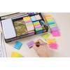 (54 Pads) Mini Sticky Notes 1.5x2 in, 9 Colors Bright Strong Adhesive Post, Suitable for School, Home, Office, Clean Removal