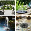Солнечный фонтан диаметром 16/18 см, солнечные фонтаны для купания птиц, насос для украшения сада, фонтан на солнечной энергии