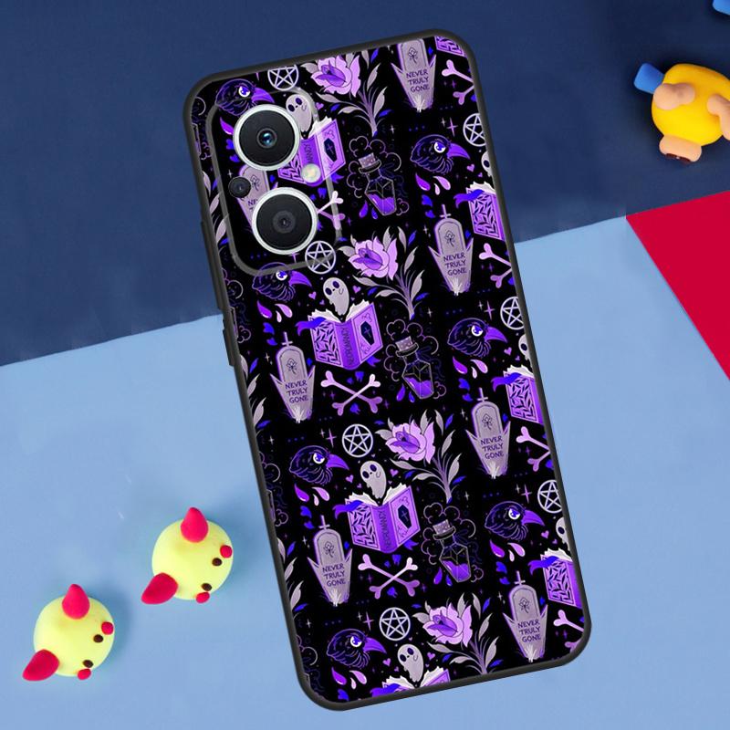 Девочковый Пастельный Ведьма Гот Для OPPO Reno 14 13 12 11 10 Pro 11F 12F 13F 14F 7 8 Lite 8T OPPO Find X9 X5 X6 X8 Pro Чехол