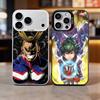 A-Всемогущий T-Тошинори Яги Чехол для телефона для iPhone 17,16,15,14,13,12,11 Plus,Pro Max,Цветной Серебряный Чехол для телефона