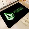 Extreme sports V-Volcom brand logo Kitchen Mat Kids Room Bedroom Decoration Balcony Anti-Slip Doormat Living Room Alfombra