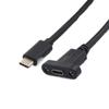 Кабель-разъем с фиксатором типа C Кабель-удлинитель типа C Кабель USB-C (папа-мама) Линия-удлинитель USB-C