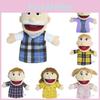 Mouth Open Full Family Hand Puppet Plush Doll Toy Storytelling Party Supplies