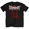 Футболка Slipknot All Out Life Дьявол Одиночный Размытие Логотип Группы Официальная Мужская Черная